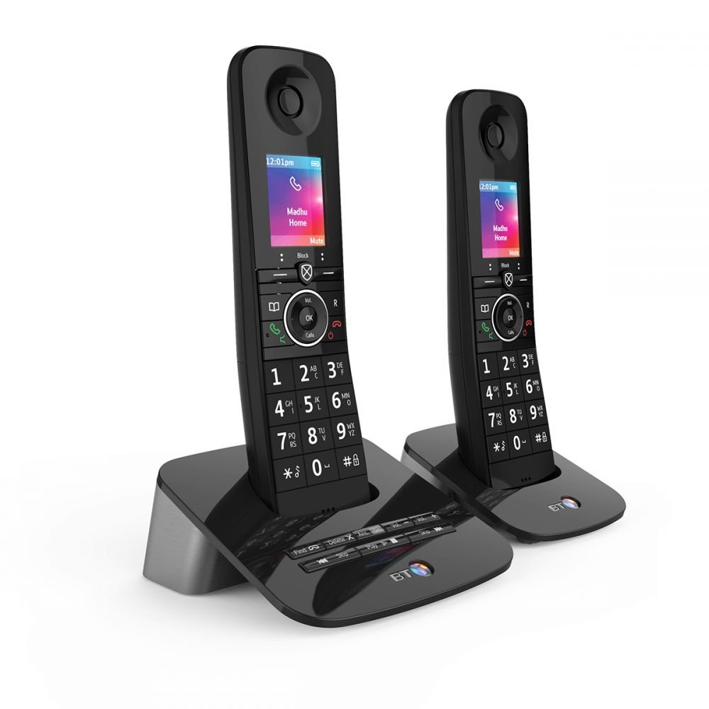 BT PREMIUM TWIN DECT CALL BLOCKER TELEPH