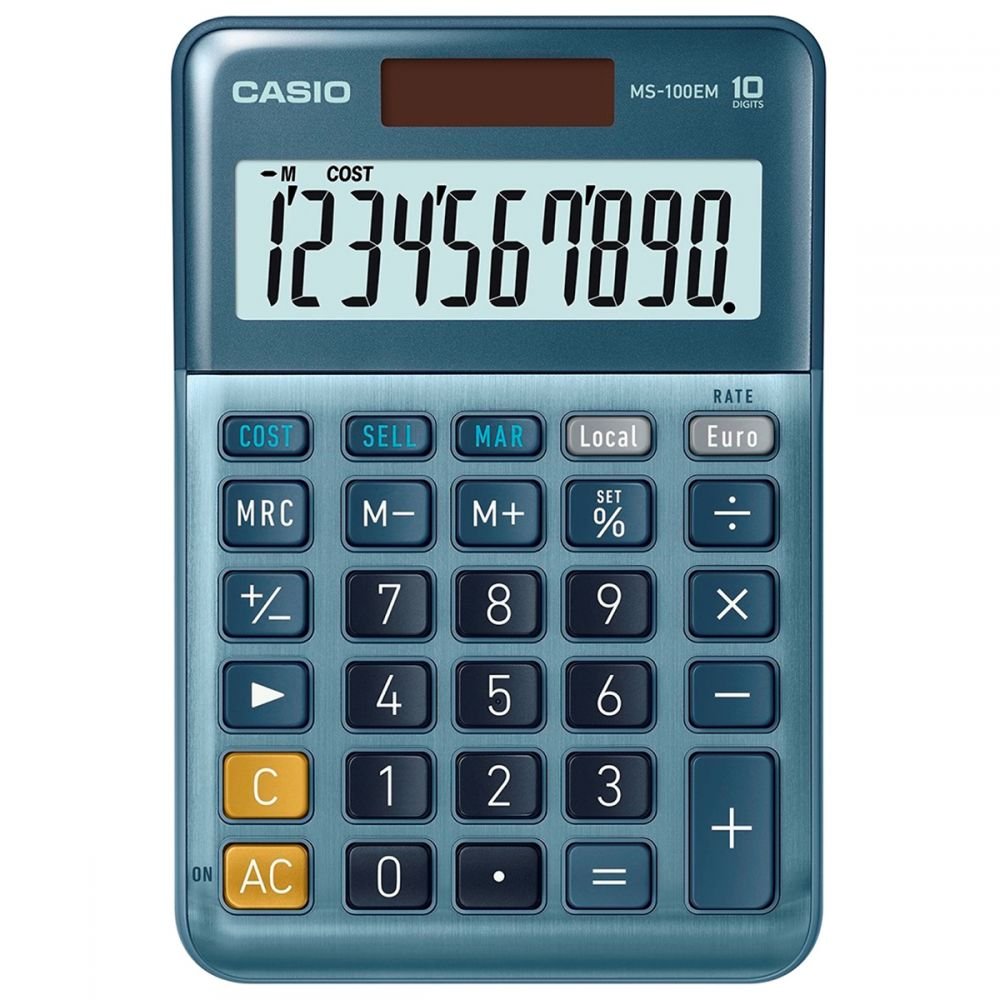 CASIO MS-100EM DESK CALCULATORS
