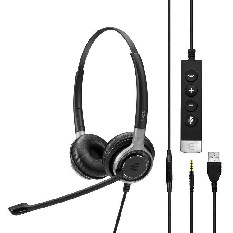 EPOS SC665 USB AND 3.5MM STEREO HEADSET