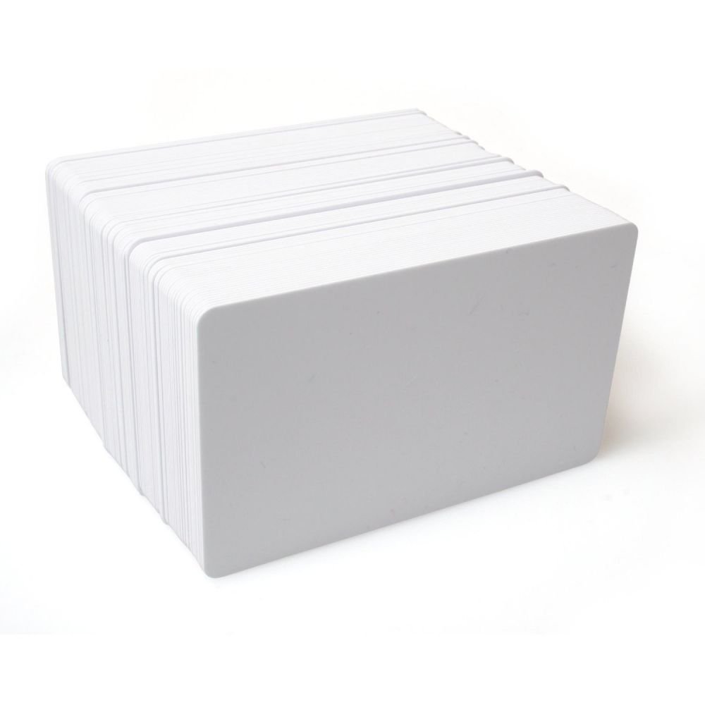 DYESTAR BLANK WHITE PLASTIC CARDS (PACK