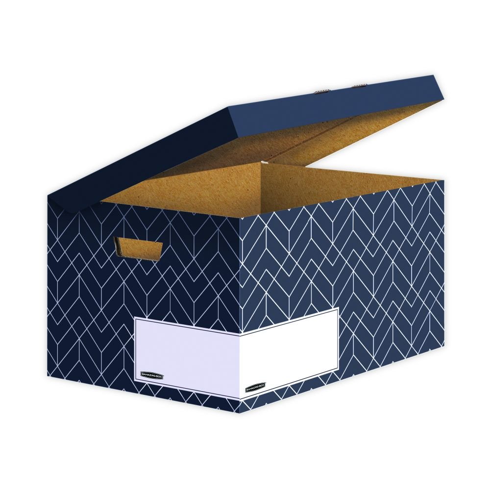 BANKERS BOX DECOR FLIP TOP BOX - URBAN M