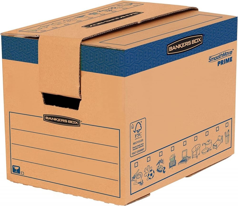 BANKERS BOX SMOOTHMOVE SMALL FASTFOLD MO