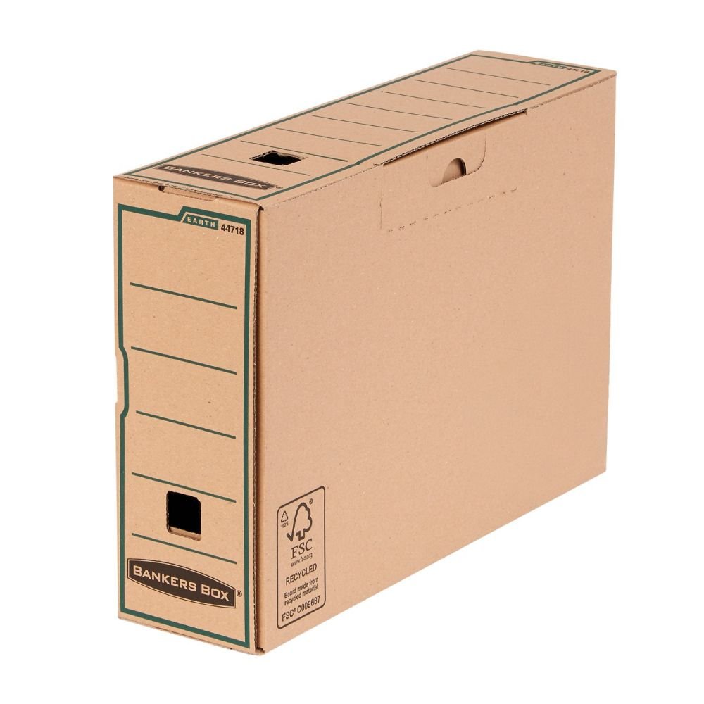 BANKERS BOX EARTH SERIES FOOLSCAP TRANSF