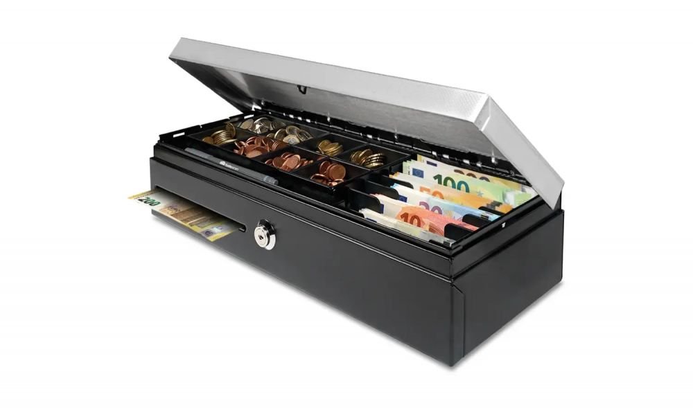 SAFESCAN HD-4617C FLIP TOP CASH DRAWER W