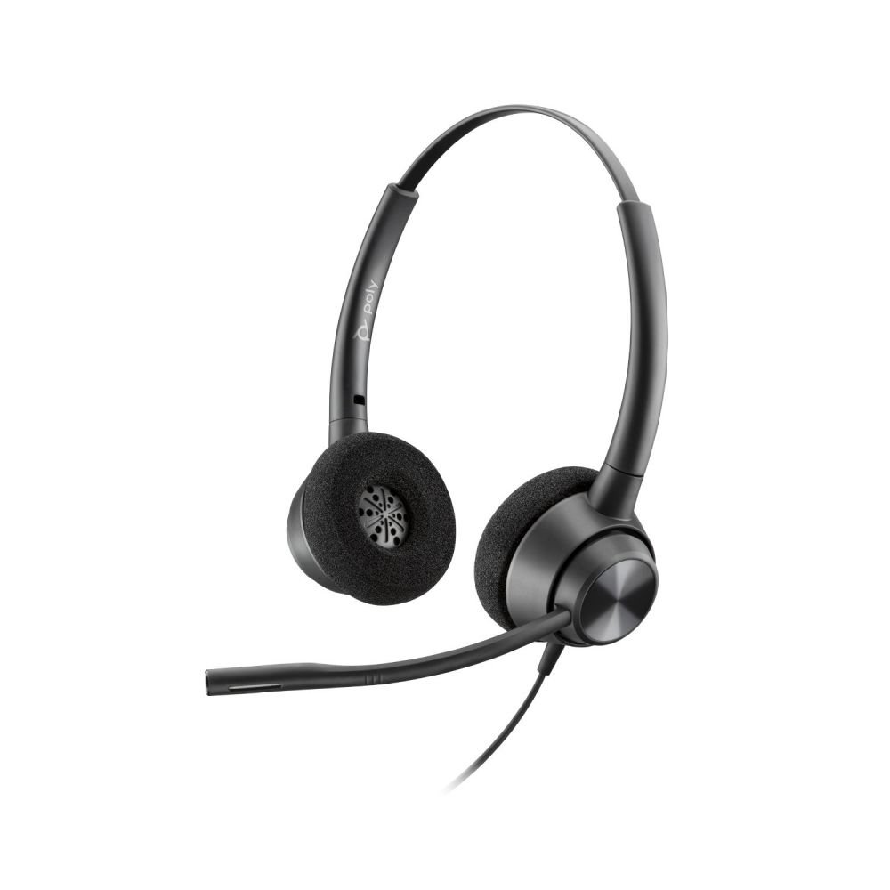 HP POLY ENCOREPRO 320 QD BINAURAL HEADSE