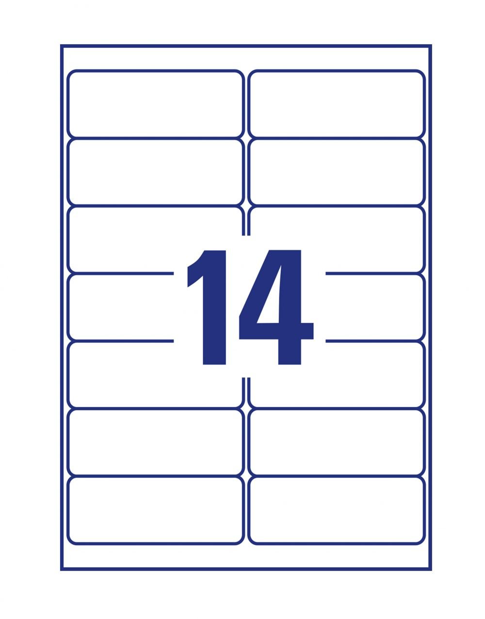 AVERY LR7163-15 RECYCLED ADDRESS LABELS