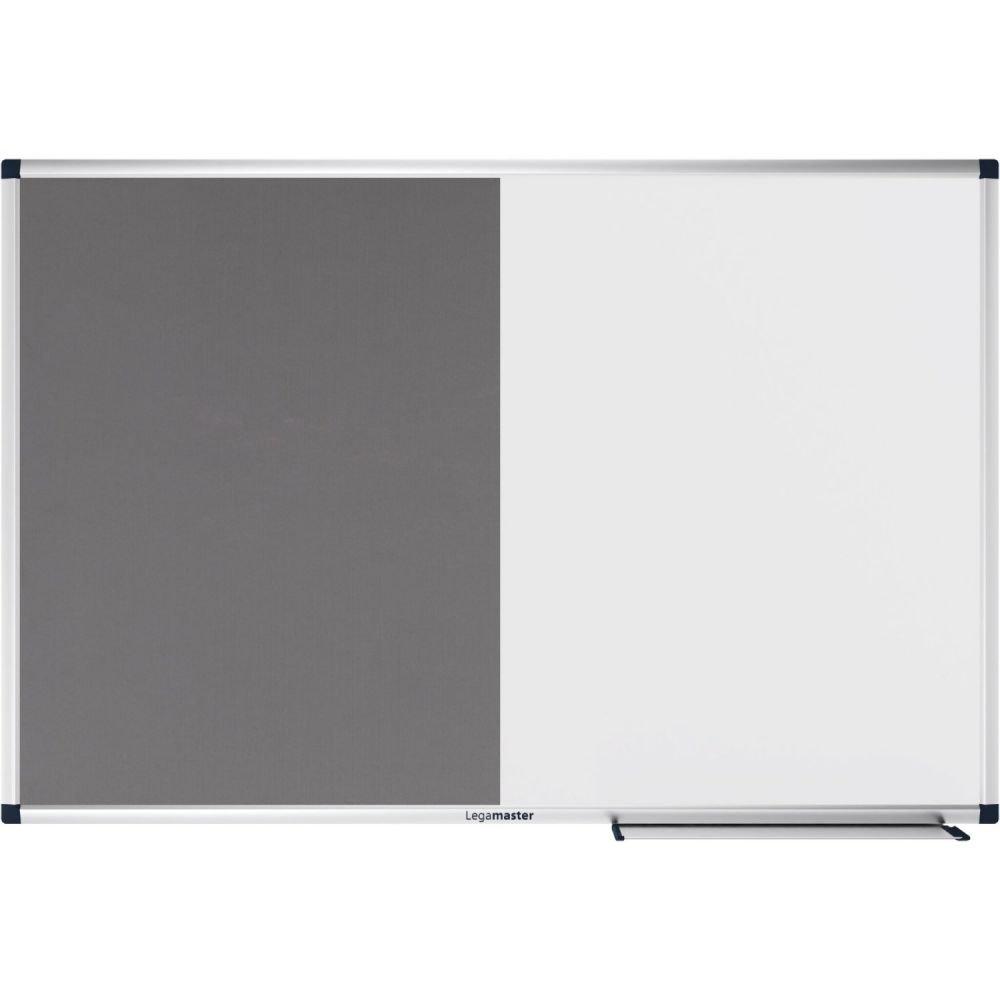 LEGAMASTER UNITE COMBIBOARD TEXTILE GREY