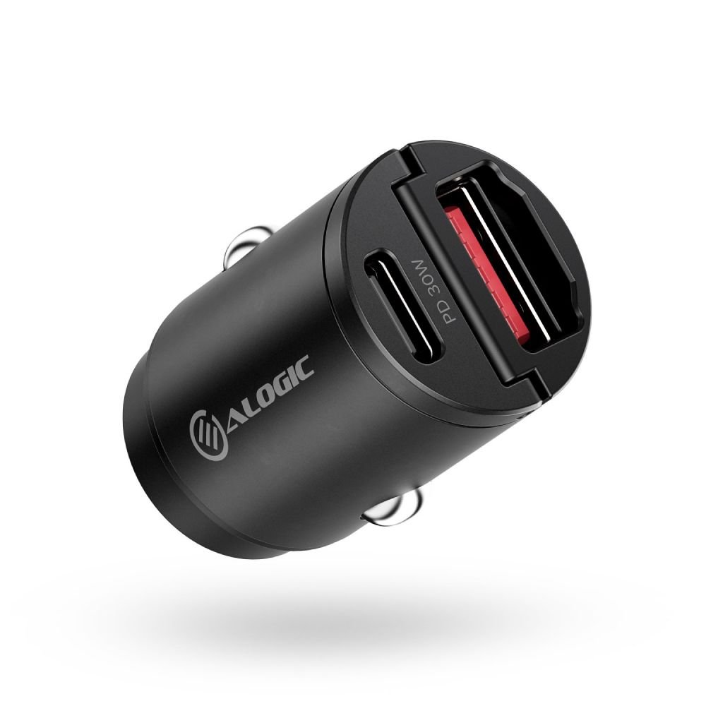 ALOGIC 30W RAPID POWER MINI CAR CHARGER