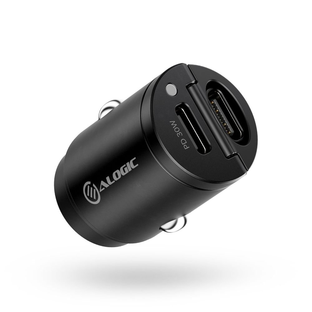 ALOGIC 30W RAPID POWER MINI CAR CHARGER