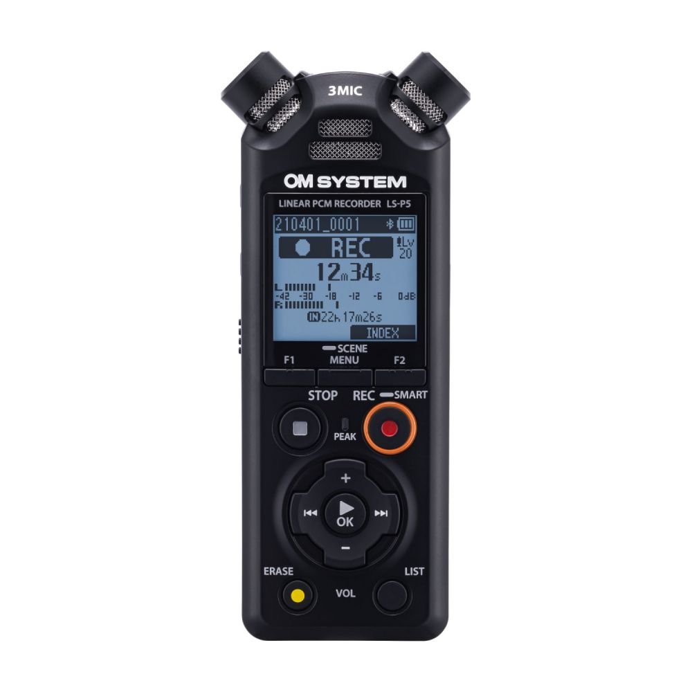 OM SYSTEMS LS-P5 LINEAR PCM RECORDER