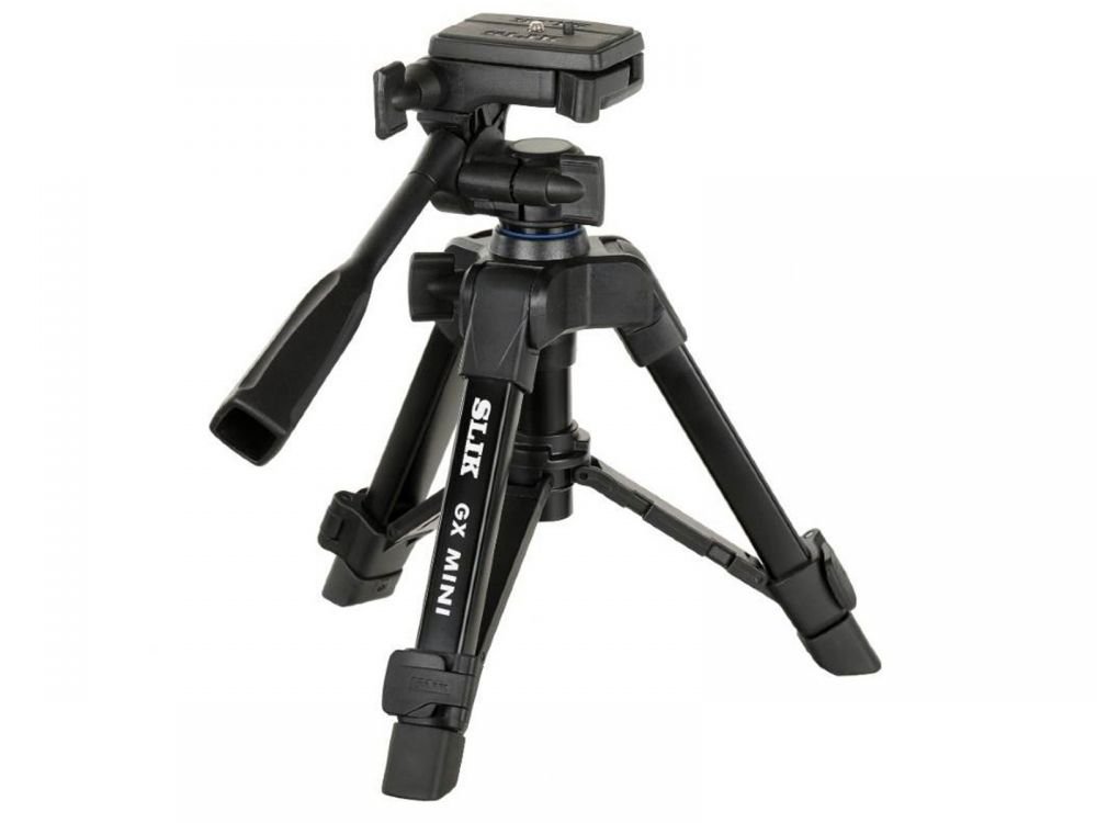 SLIK GX LIGHTWEIGHT MINI TRIPOD WITH 3 W