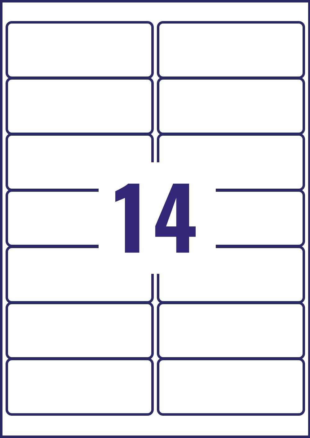 AVERY MP7163-40 99.1 X 38.1MM PERMANENT