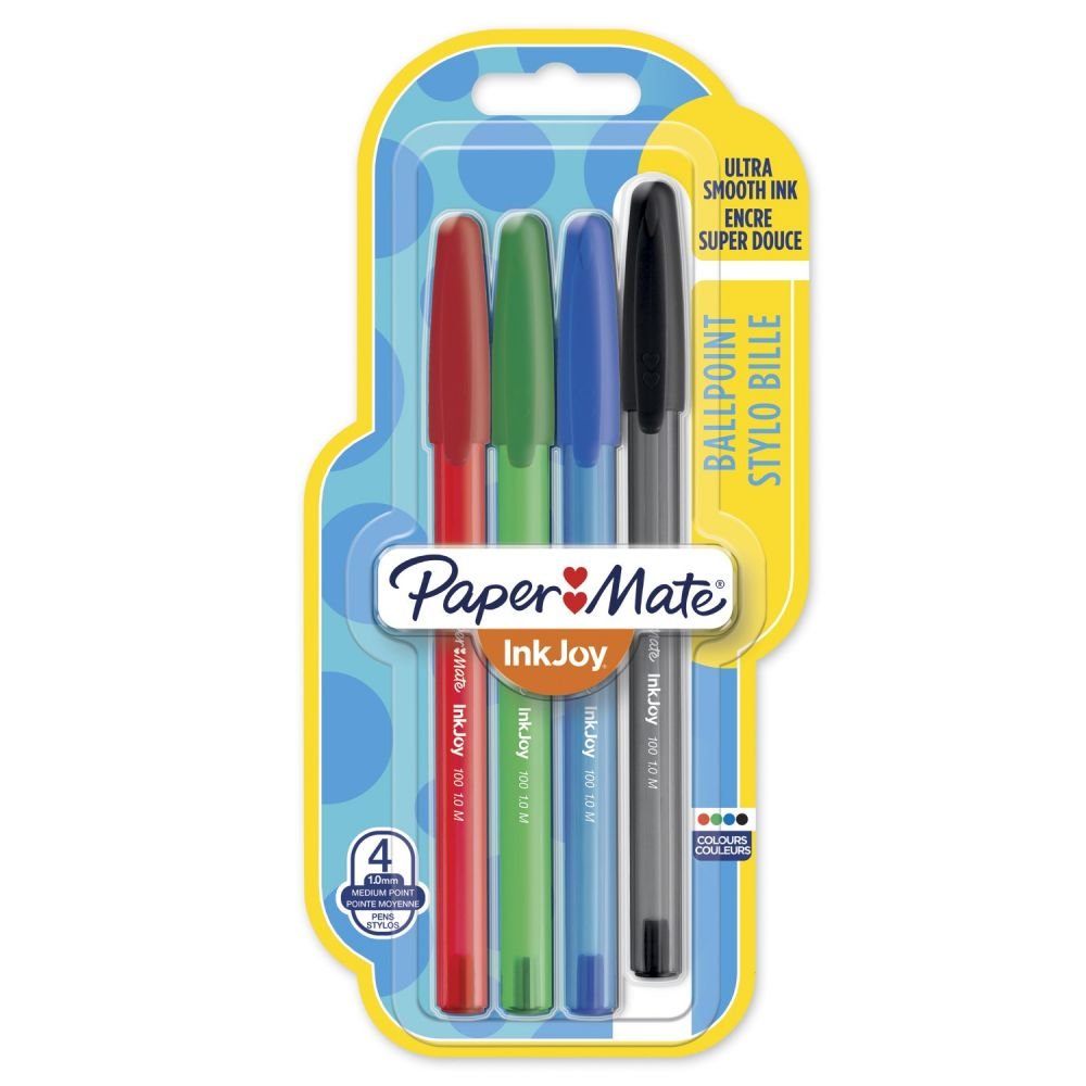 PAPER MATE INKJOY 12 PACK 100ST BALLPOIN