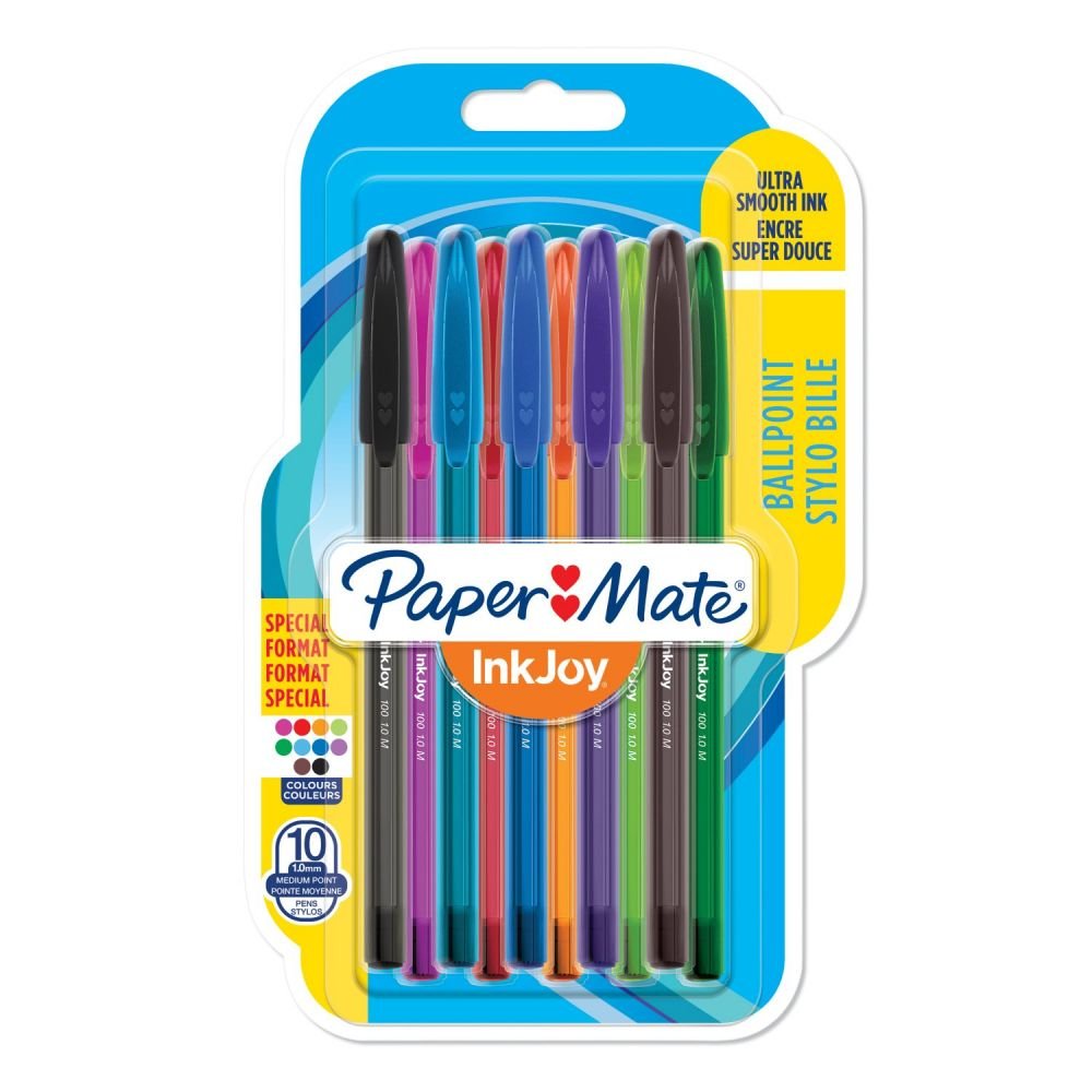 PAPER MATE INKJOY 12 PACK 100ST BALLPOIN