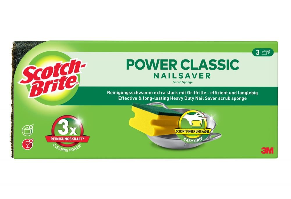 SCOTCH-BRITE PACK OF 3 CLASSIC NAIL SAVE