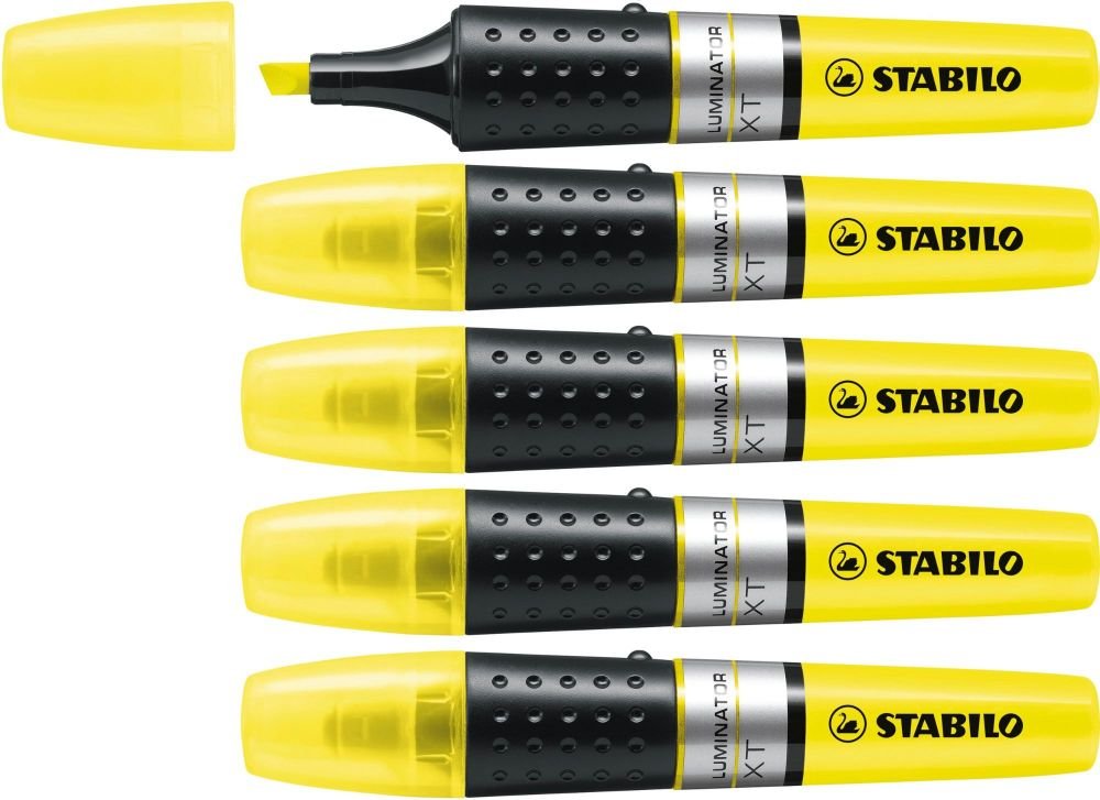 STABILO LUMINATOR HIGHLIGHTER PACK OF 5