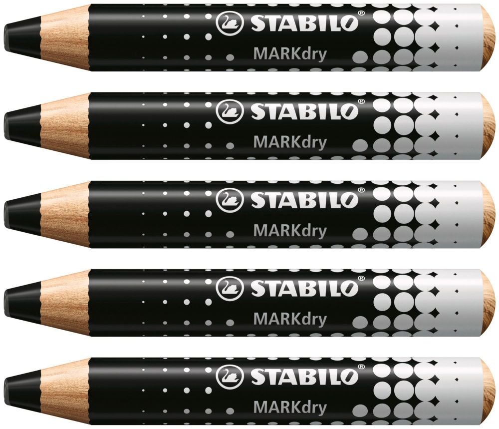 STABILO MARKDRY WHITEBOARD AND FLIPCHART