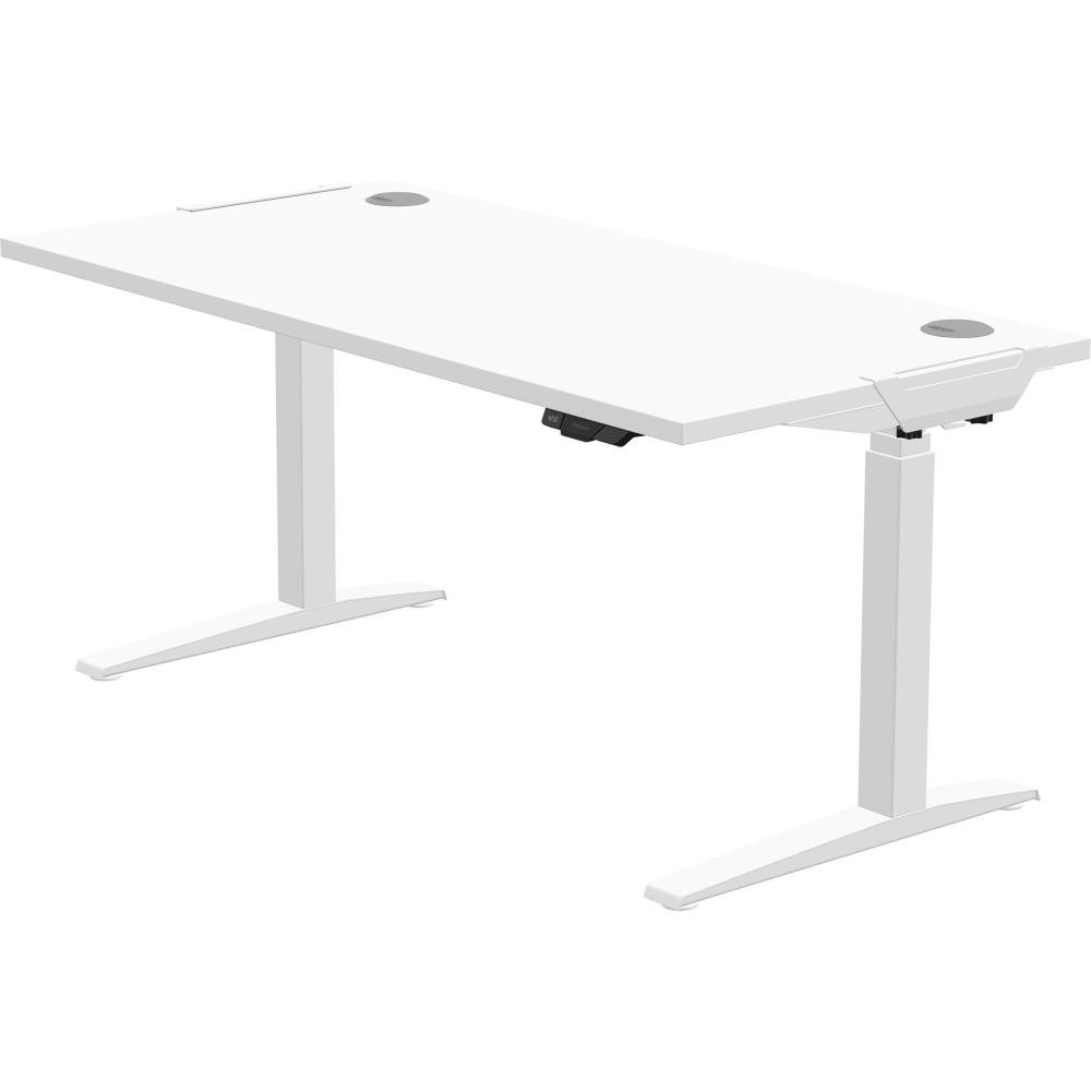FELLOWES LEVADO WHITE DESK BASE AND WHIT
