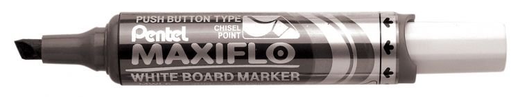 PENTEL MAXIFLO 12 PACK BLACK WHITEBOARD