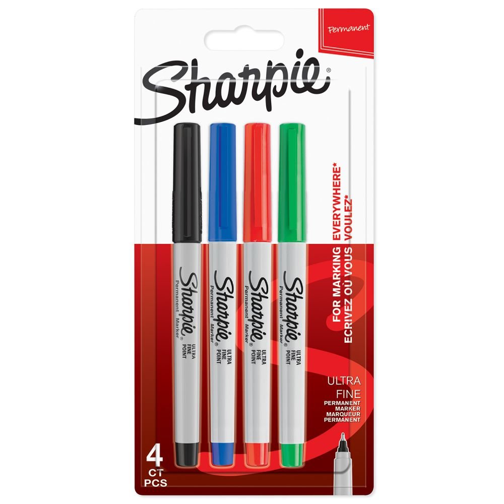 SHARPIE PERMANENT MARKER ULTRA FINE ASSO