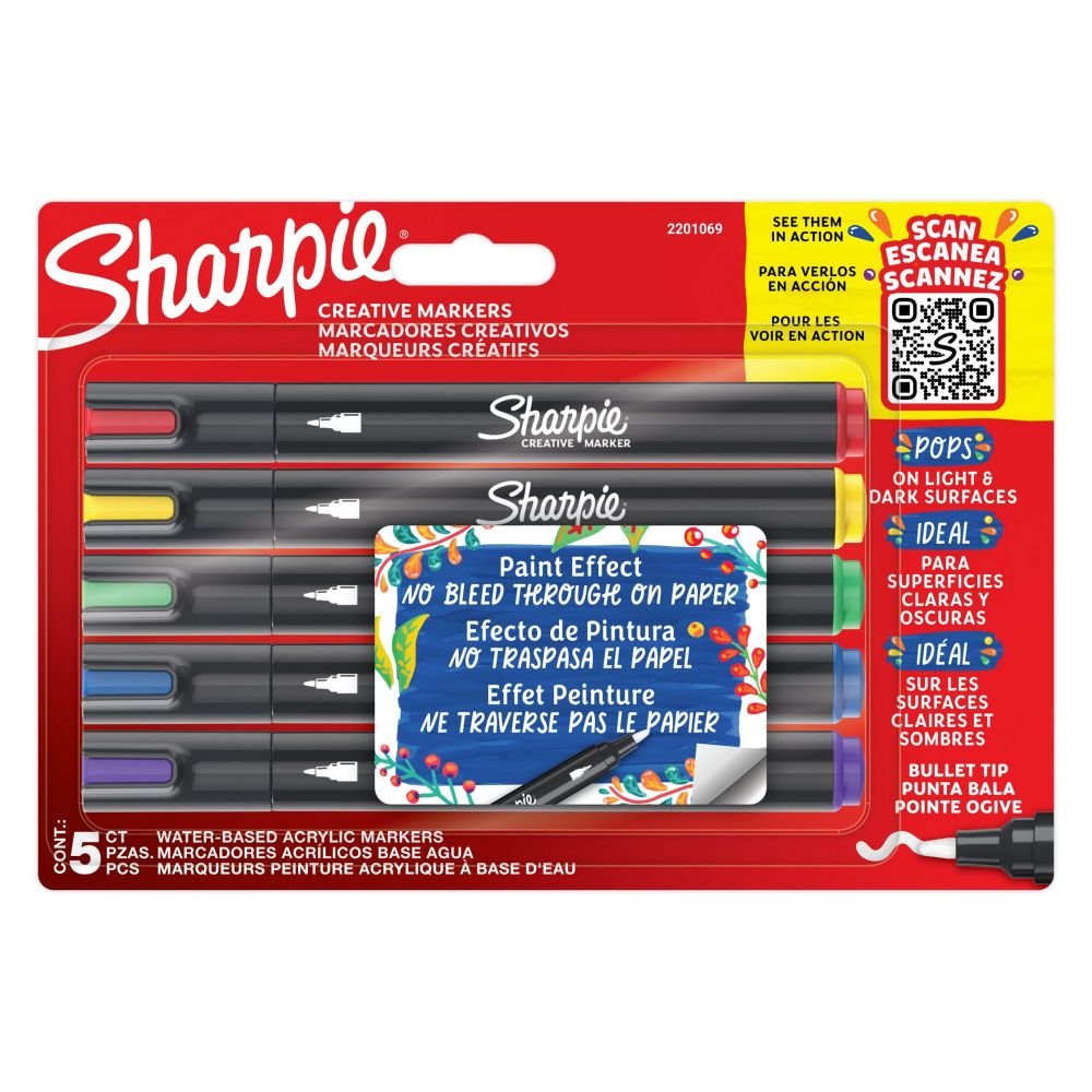SHARPIE CREATIVE MARKER ACRYLIC PAINT BU