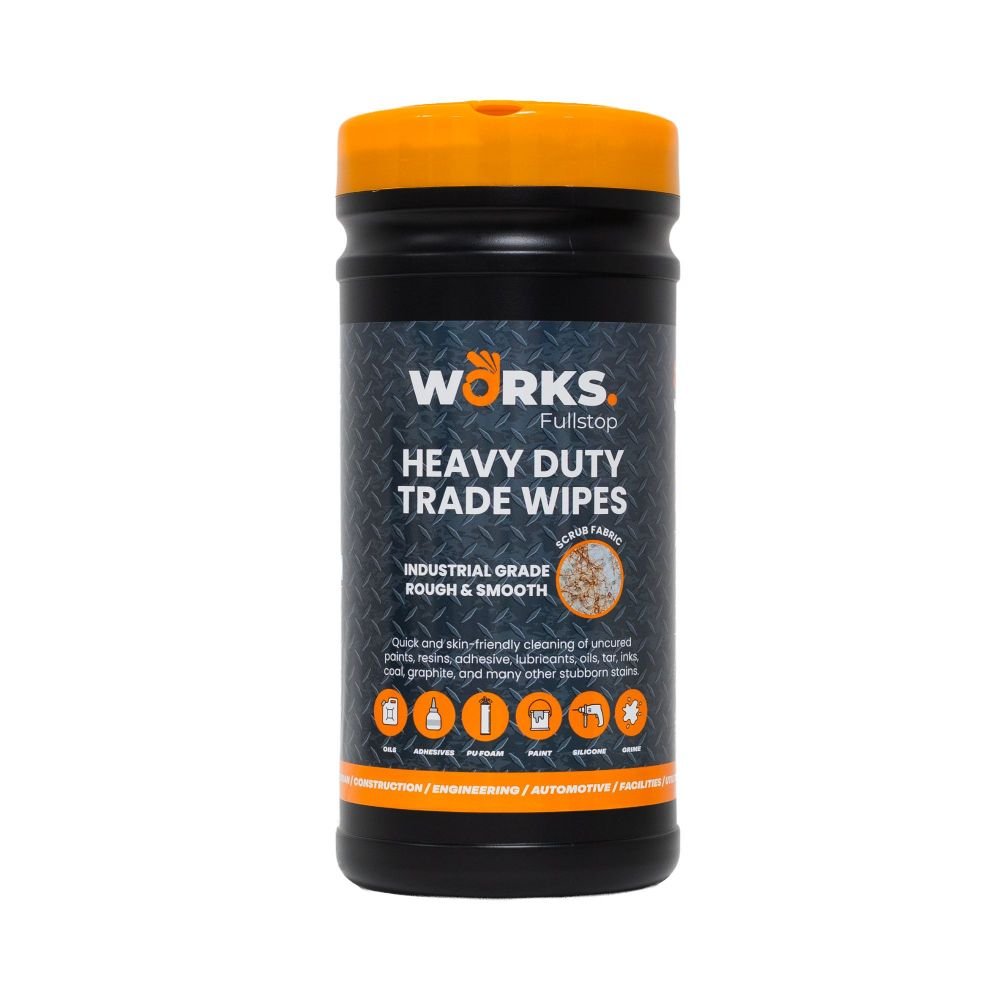 WORKS HEAVY DUTY SCRUB TRADE WIPES ROUGH