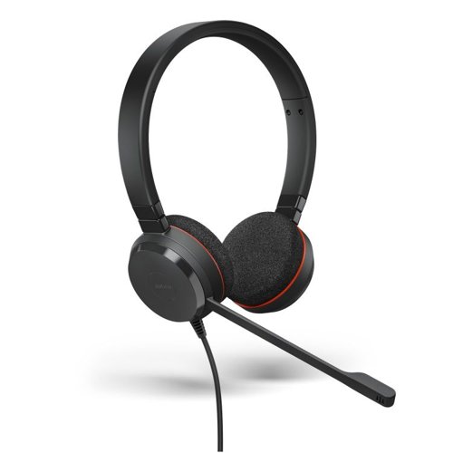 Jabra Evolve 20 USB-C and A MS Stereo Headset Jabra Evolve 20 USB-C and A MS Stereo Headset