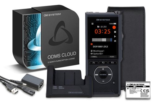 OM DIGITAL DS-9100 Premium Kit with ODMS Cloud and FREE ODMS SR OM DIGITAL DS-9100 Premium Kit with ODMS Cloud and FREE ODMS SR