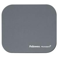 FELLOWES MOUSE PAD WITH MICROBAN SILVER