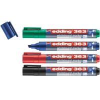 EDDING 363 WHITEBOARD MARKER PACK OF 4