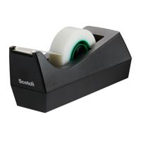 SCOTCH DISPENSER C38 BLACK + 3 ROLLS SCO