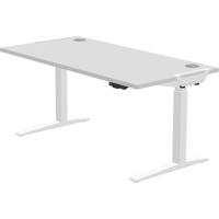 FELLOWES LEVADO WHITE DESK BASE AND GREY