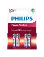 PHILIPS POWER ALKALINE AAA BATTERIES PAC