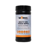 WORKS MULTI-USE TRADE WIPES - INDUSTRIAL