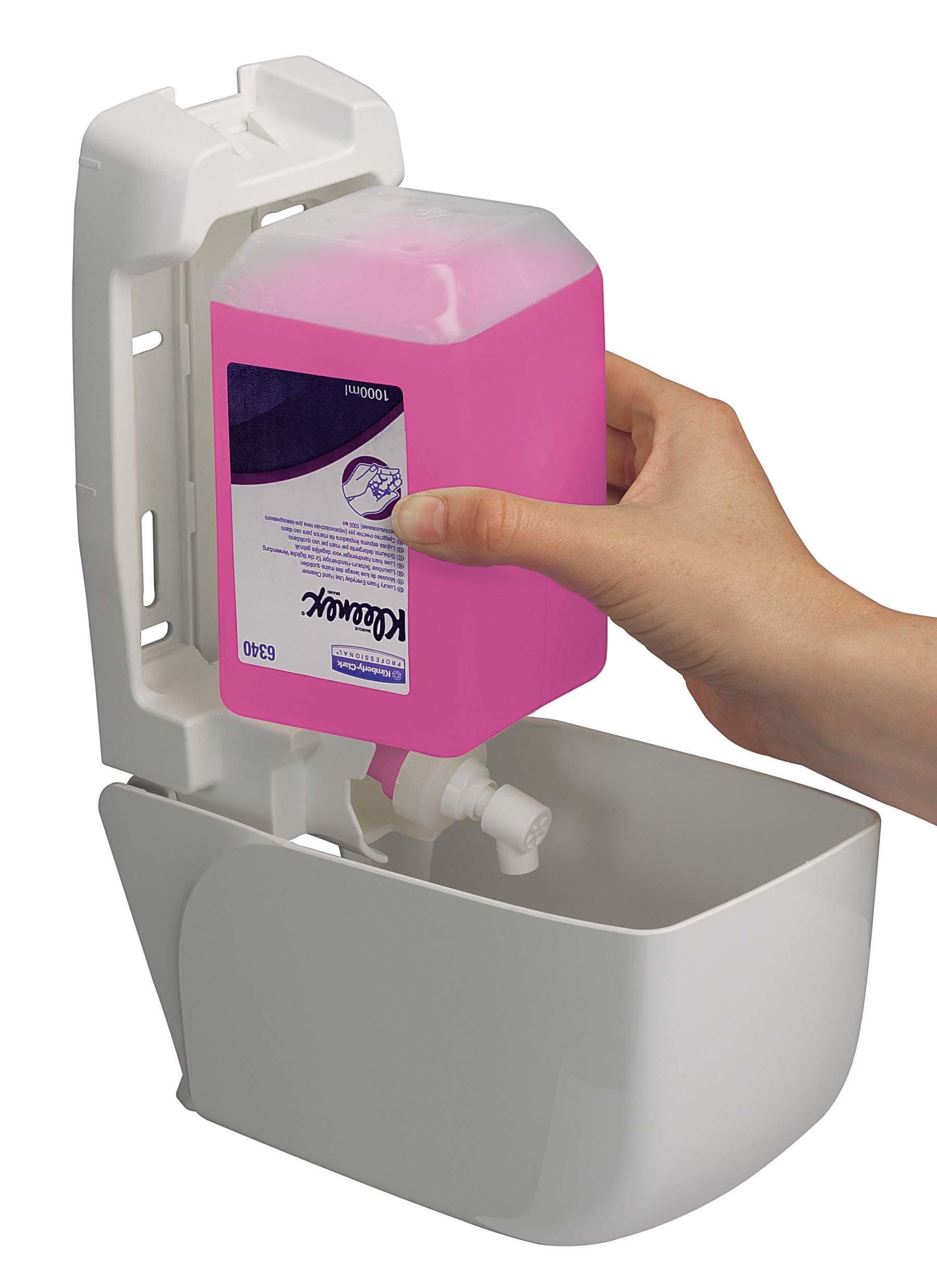 Kleenex® Everyday Use Hand Cleanser 6331 - Pink Hand Wash - 6 x 1 Litre  Hand Wash Refills (6 Litre total)