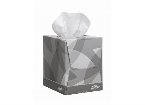 Kleenex+Facial+Tissues+Cube+2+Ply+88+Sheets+White+Ref+8834%2F8839+%5BBox+12%5D