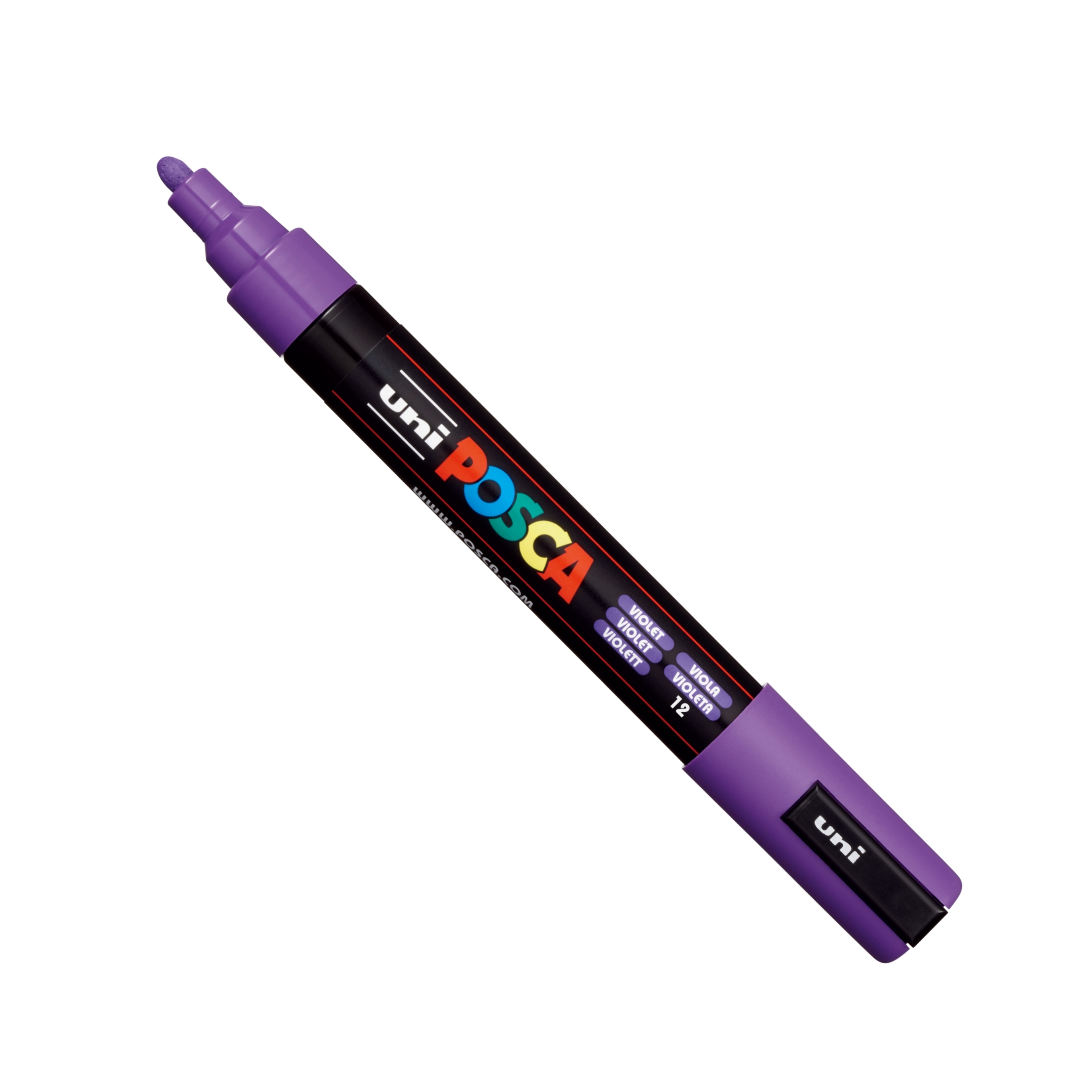 Posca PC-5M Medium Violet Single Pen