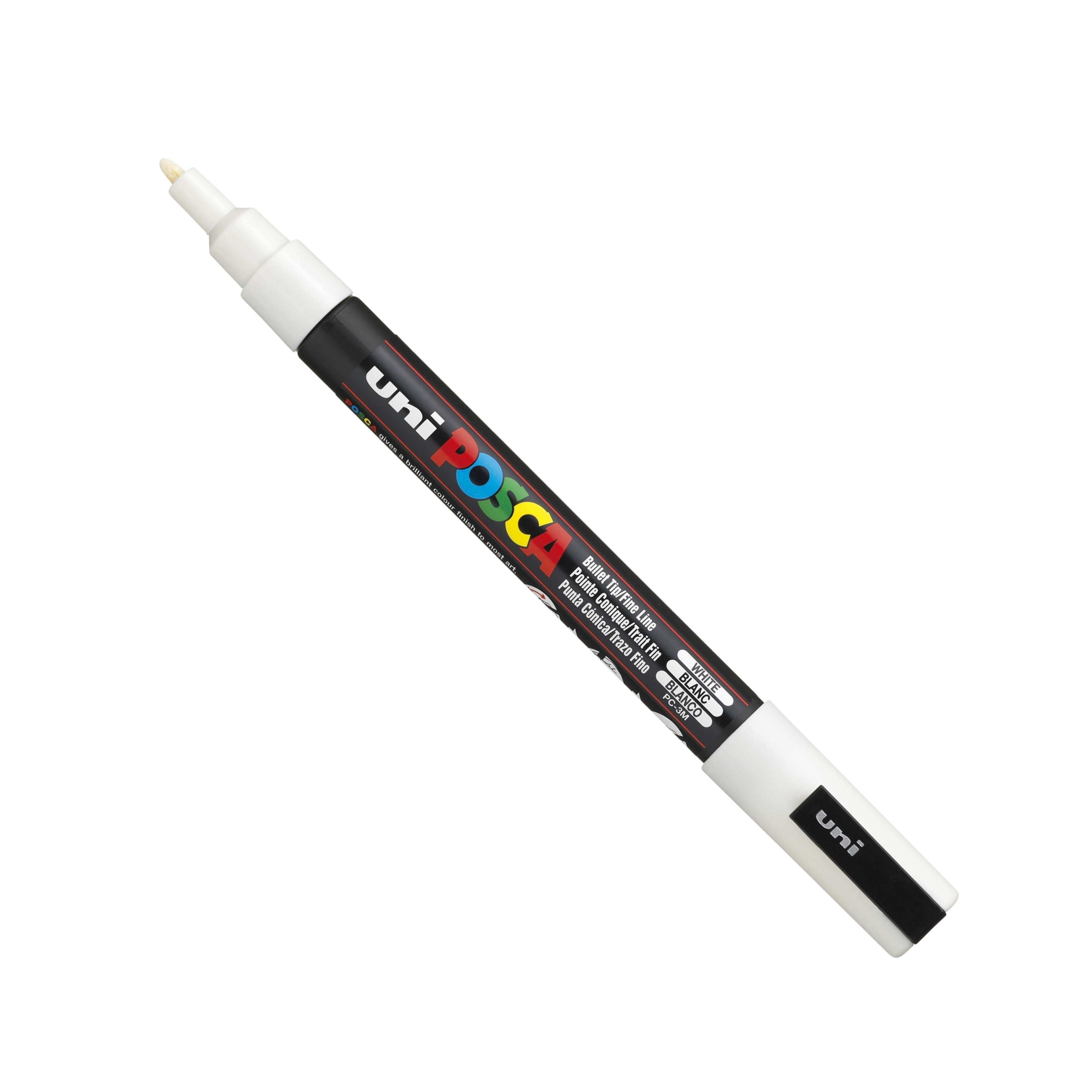 Posca PC-3M Marker Fine White Single Pen