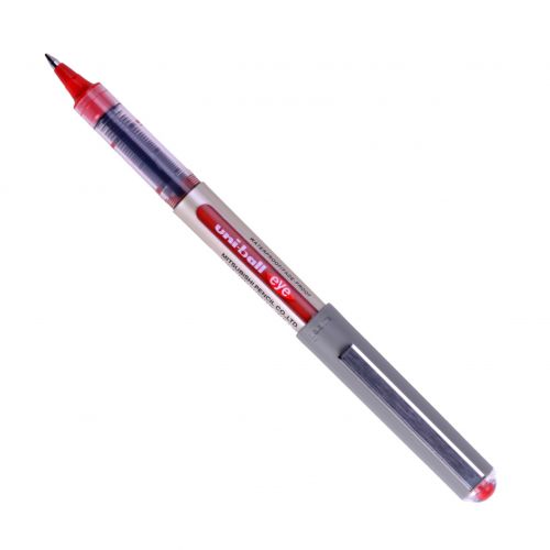 uni-ball+Eye+Fine+UB-157+Liquid+Ink+Rollerball+Pen+0.7mm+Tip+0.5mm+Line+Red+%28Pack+12%29+-+162461000