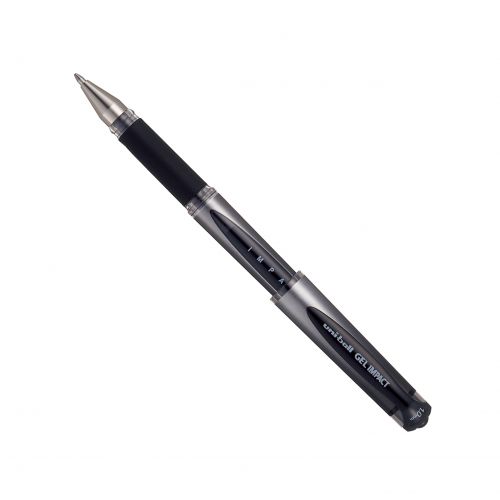 Uni-Ball Signo Impact Gel UM-153S Rollerball 1.0mm Black (Pack 12) 218990000