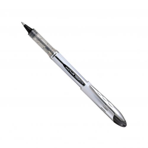 uni-ball Vision Elite UB-200 Liquid Ink Rollerball Pen 0.8mm Tip 0.5mm Line Black (Pack 12) - 707539000