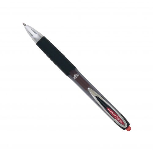 uni-ball+Signo+207+UMN-207+Retractable+Gel+Rollerball+Pen+0.7mm+Tip+0.4mm+Line+Red+%28Pack+12%29+-+762658000