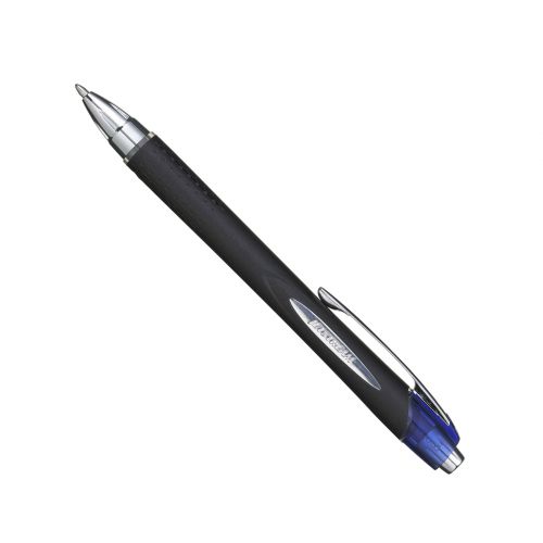 Uni-ball Jetstream RT Rollerball Pen Retractable 1.0mm Tip 0.45mm Line Blue Ref 789107000 [Pack 12]
