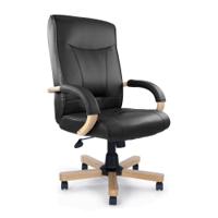 TROON HIGH BACK EXEC CHAIR BLACK