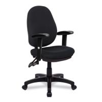 JAVA 200 2 LEVER OPS CHAIR ADJARMS BK