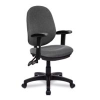 JAVA 200 2 LEVER OPS CHAIR ADJARMS GY