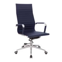AURA HB BONDED LEATHER EXEC CHAIR BL