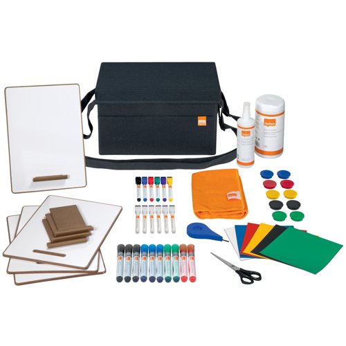Nobo Whiteboard Accessories Kit Bag 1915711 Nobo Whiteboard Accessories Kit Bag 1915711