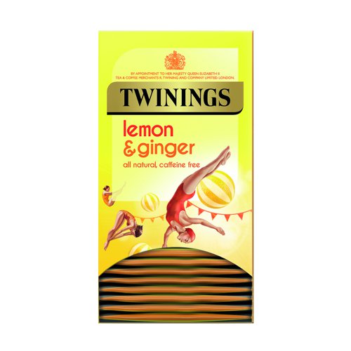 Twinings+Wellbeing+Blends+Lemon+%26+Ginger+Tea+Bags+%28Pack+20%29
