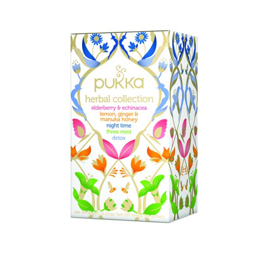 Pukka+Herbal+Tea+Collection+%28Pack+20%29+5060229012388